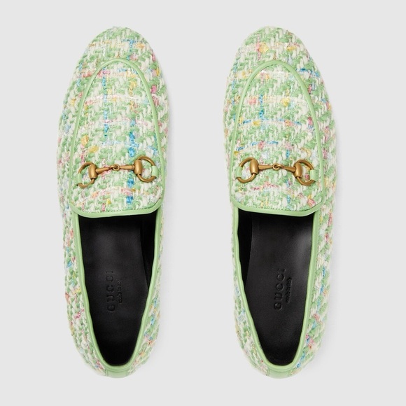 Tweed gucci loafers - Picture 1 of 5